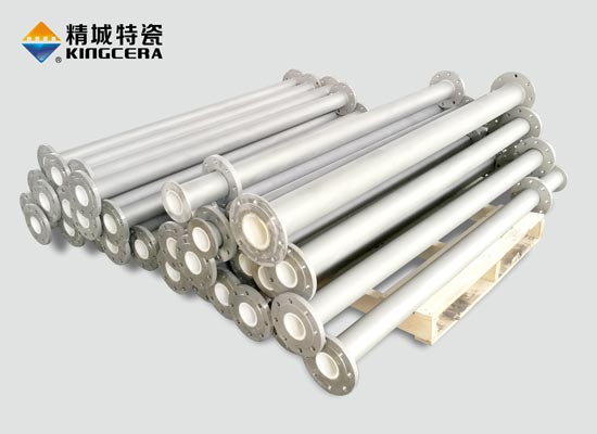 95超耐磨整体陶瓷管路