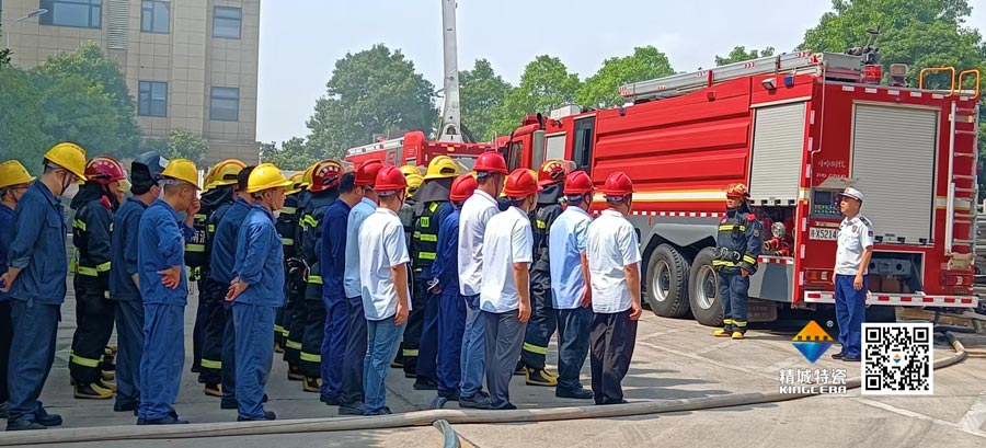 头号玩家官网积极共同消防结合演练，共筑安全出产防线